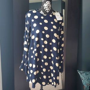 Zara polkadot dress